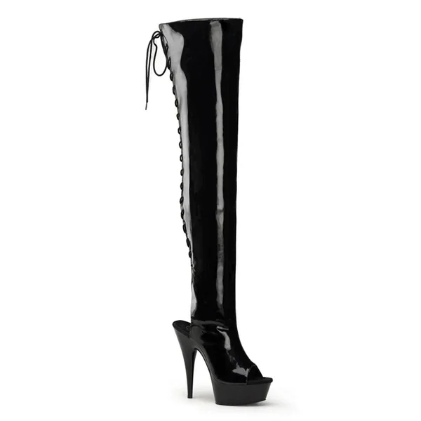 DELIGHT-3017 Sexy Thigh High Boots