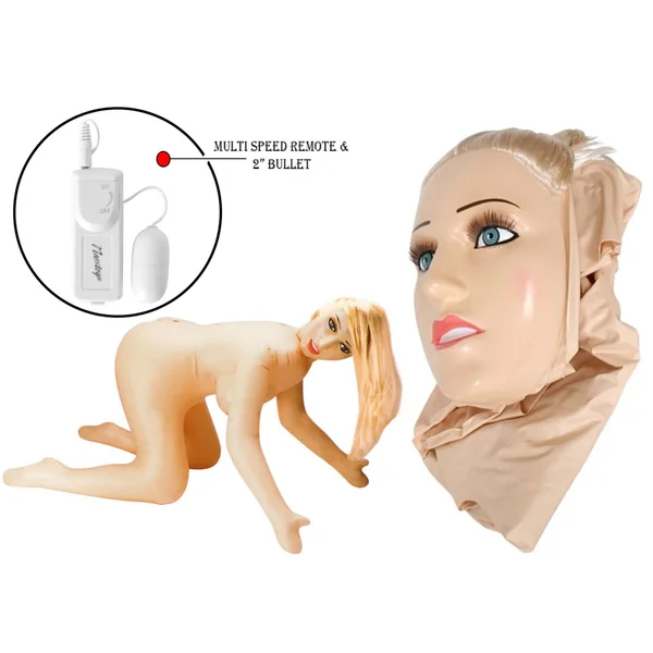 Deserving Debbie Blow Up Sex Doll With Vibrating Bullet