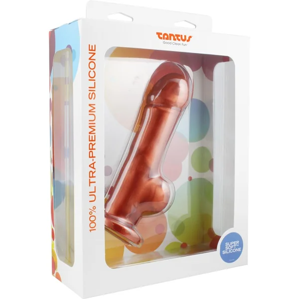 Destiny Super Soft Silicone Dildo Waterproof Copper 5 Inch