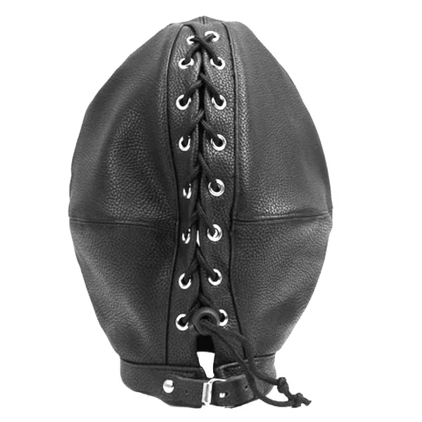 Deviant’s Leather Bondage Hood