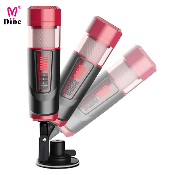 Dibe Tyrannosaurus automatic hand free telescopic rotating male masturbation cup