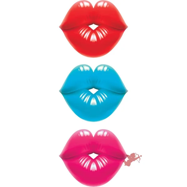 Dick Lips Gummy Cock Rings 3 Pack