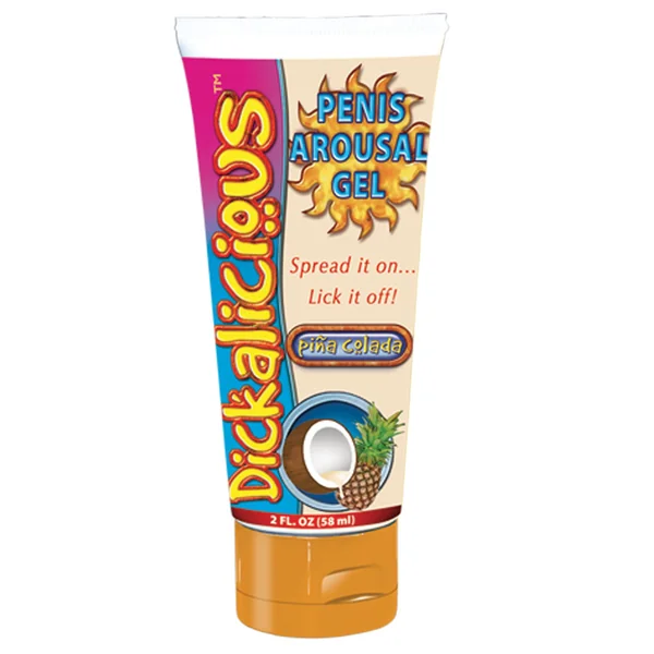 Dickalicious Penis Arousal Gel 2 Ounce Pina Colada