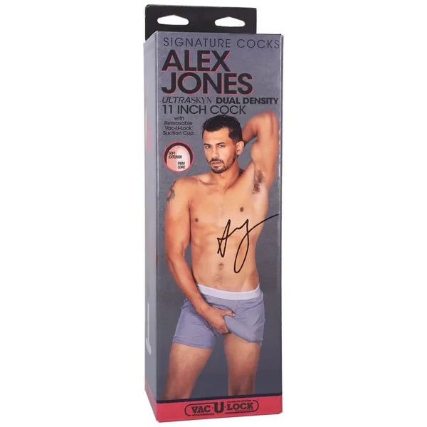 Dildo Signature Cocks Alex Jones 11″ Dong with Vac-U-Lock Suction Cup