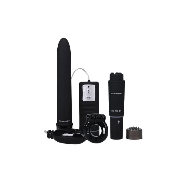 Doc Johnson - Black Magic Pleasure Kit - Black
