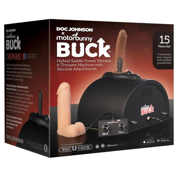 Doc Johnson MotorBunny Buck with Vac-U-Lock