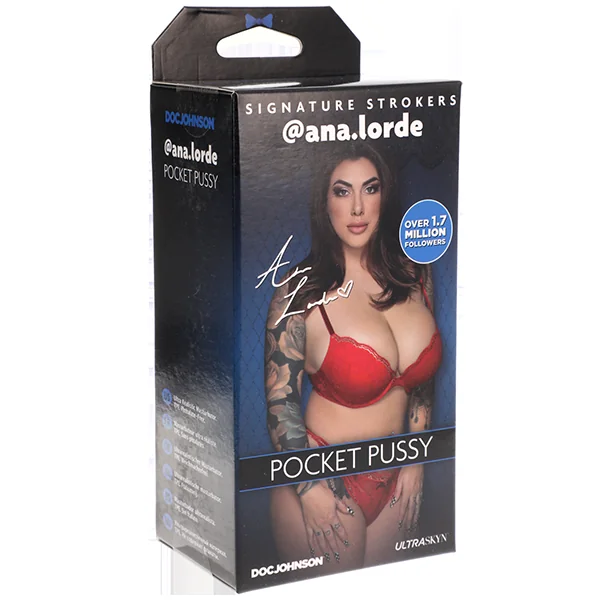 Doc Johnson Signature Strokers @ana.lorde Pocket Pussy