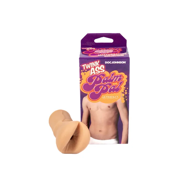 Doc Johnson - Twink Ass Palm Pal Stroker - Beige