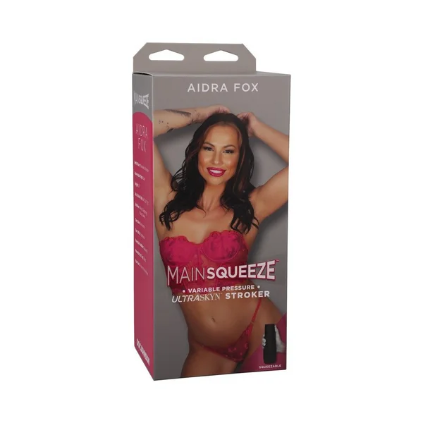 Doc Johnson’s Main Squeeze Aidra Fox- Male Masturbator