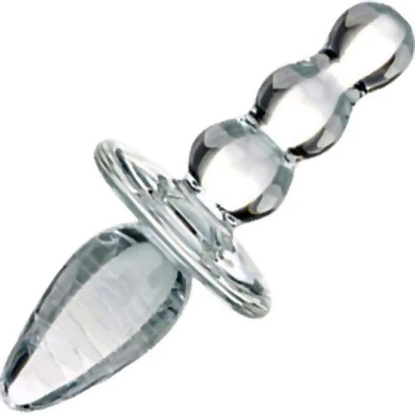 Double Trouble Glass Butt Plug Hustler