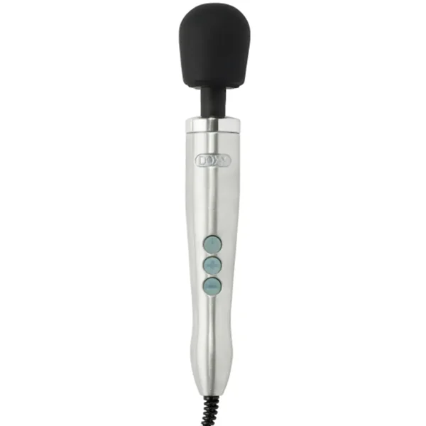 Doxy Wand Vibrator Die Cast - Brushed Metal Best Wand Sex Toy