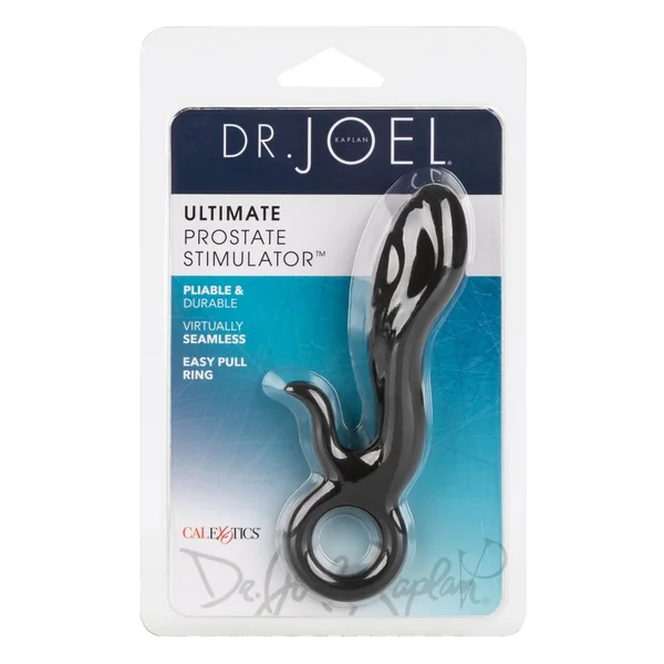 Dr. Joel Kaplan Silicone Ultimate Prostate Stimulator- Black
