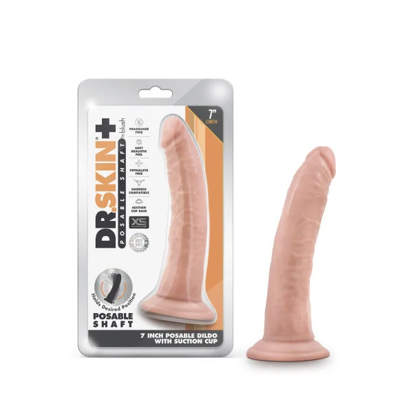 Dr. Skin Plus 7in Poseable Dildo