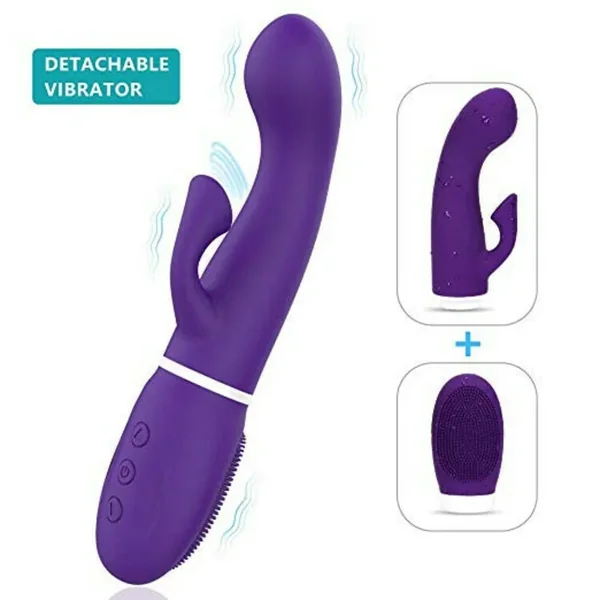 Dual 7 Powerful Variations Powerful Sucker G-Spot Clitoral Vibrator