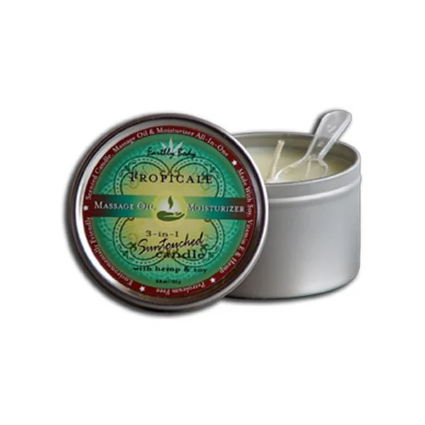 Earthly Body 3 In 1 Suntouched Candle Tropicale