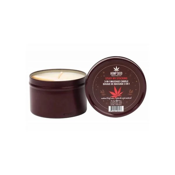 Earthly Body Hemp Seed 3 In 1 Massage Candle – Stuff My Stocking