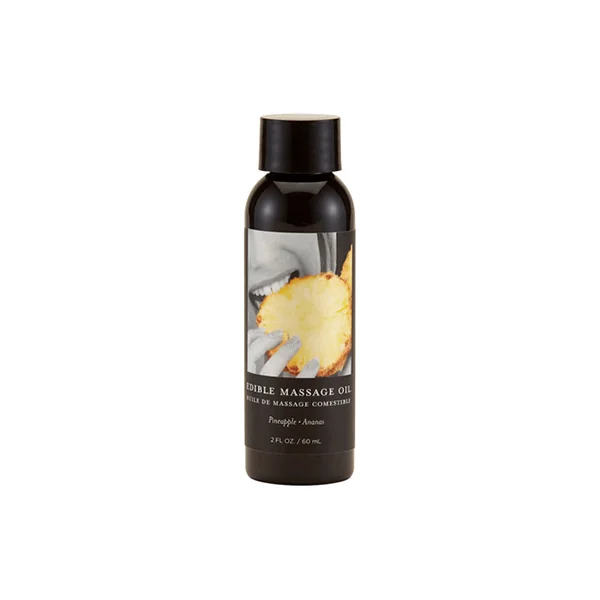Earthly Body Pineapple Edible Massage Oil