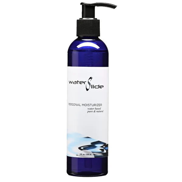 Earthly Body Waterslide Personal Lubricant w/Carrageenan - 8 oz Bottle