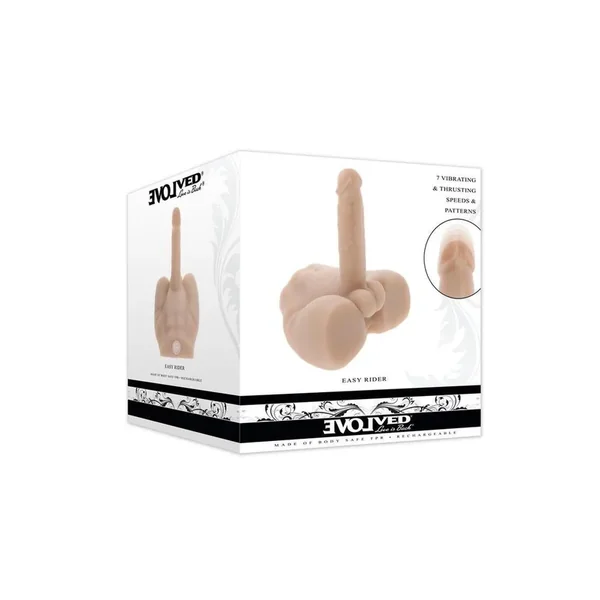 Easy Rider Thrusting Rechargeable Vibrator