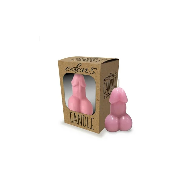Edens Penis Candle Rose