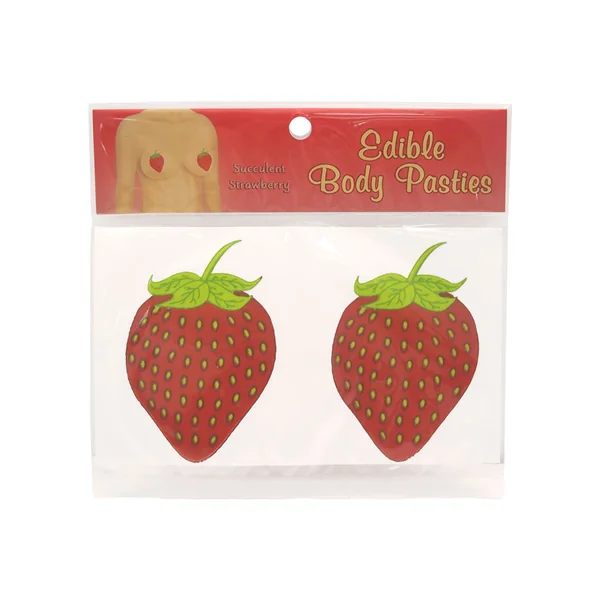 Edible Body Pasties Succulent Strawberry