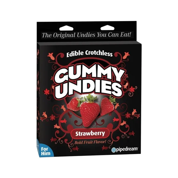 Edible Male Gummy Undies – Strawberry