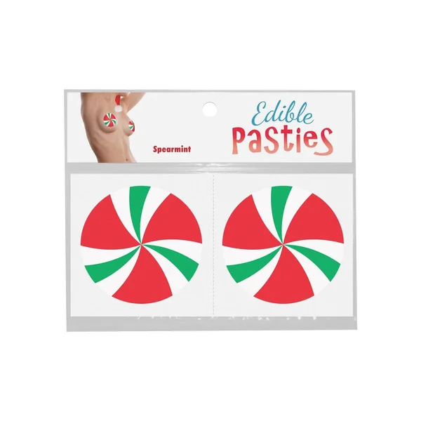 Edible Pasties – Candy Swirls (Spearmint)