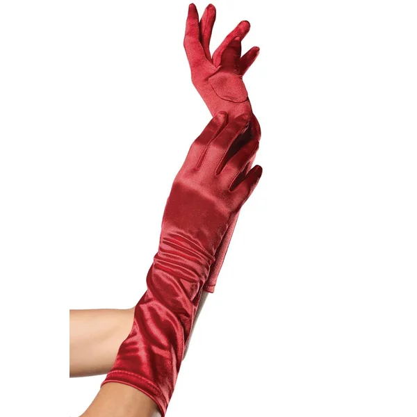 Elbow Length Satin Glove