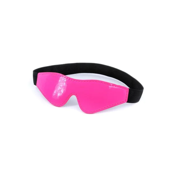 Electra Play Things PU Leather Blindfold – Pink
