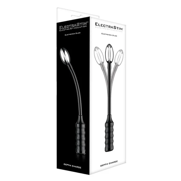 ElectraStim Electro-Sex Dildo Depth Charge Probe Black