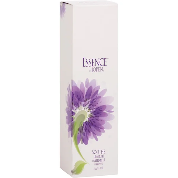 Essence Sooth All Natural Massage Oil Peppermint 4 Ounce