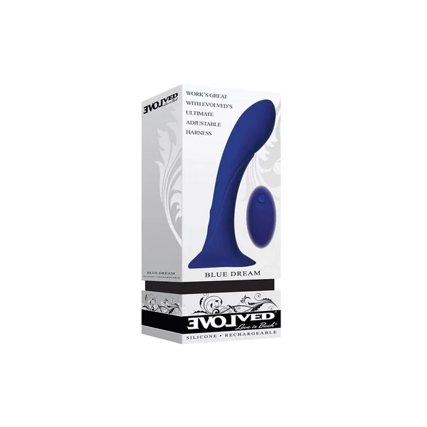 Evolved Blue Dream Dildo with Remote Control