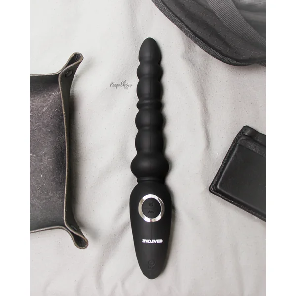 Evolved Magic Stick Beaded Vibrator with 3 Motors