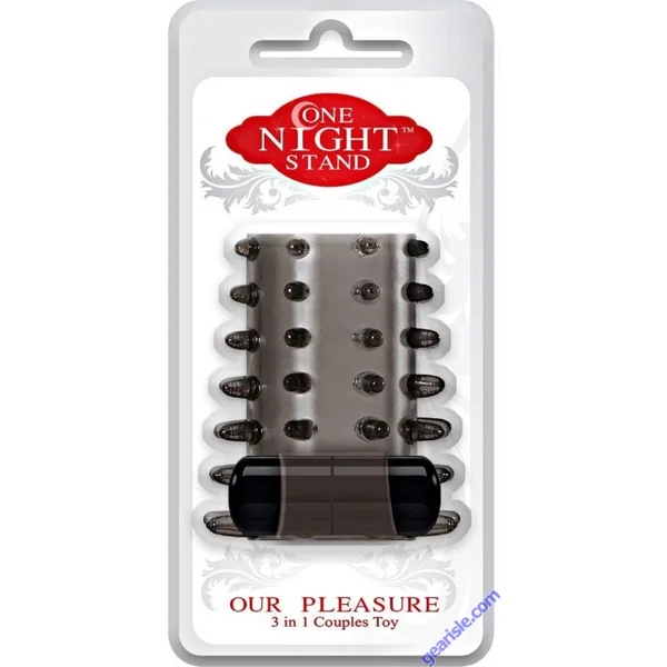 Evolved One Night Stand Our Pleasure 3 in 1 Cock Ring Couples Toy
