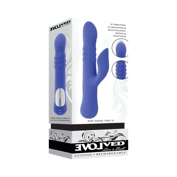 Evolved Pop Goes The O Vibrator Blue