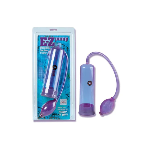 EZ PUMP PENIS PUMP 7.5 INCH PURPLE
