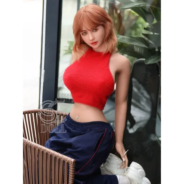 F3686-161cm(5.3ft)-35kg Felicia F Cup TPE Vibrant Short Hair Sporty Girl Love Doll｜SE Doll