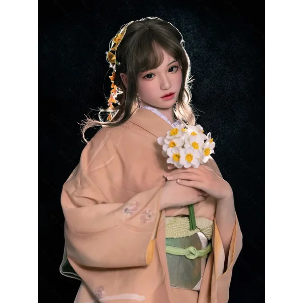 F4780-162cm(5.4ft)-39.5kg 2.2u B Cup Asian Real Silicone Japanese Sex Doll｜Bezlya Doll