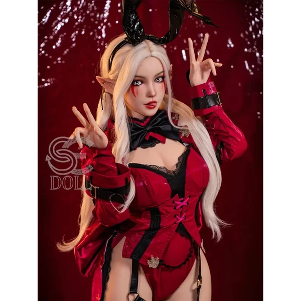 F5686-155cm(5ft1)-23kg Aryana.A E Cup Silicone Anime Big Breasted AI Alien Sex Doll | SE Doll