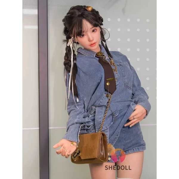 F5897—158cm/5ft2-47kg C Cup Asian ROS Silicone Sex Doll | SHEDOLL
