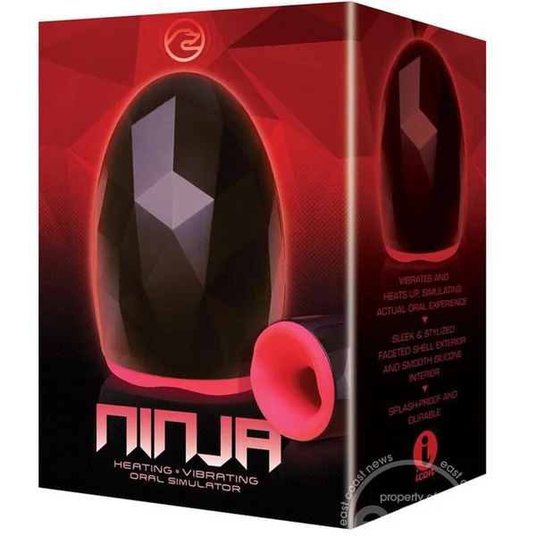 Falcon Ninja Heating Vibrating Oral Masturbator