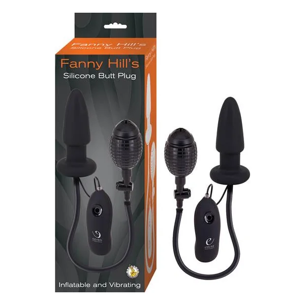 Fanny Hill's Silicone Butt Plug Black