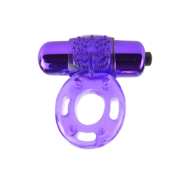 Fantasy C-Ringz Vibrating Super Cock Ring with Bullet – Purple