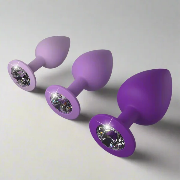 Fantasy For Her Little Gems Silicone Anal Trainer Set