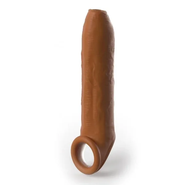 Fantasy X-Tension Elite Silicone Uncut Extension Sleeve with Strap