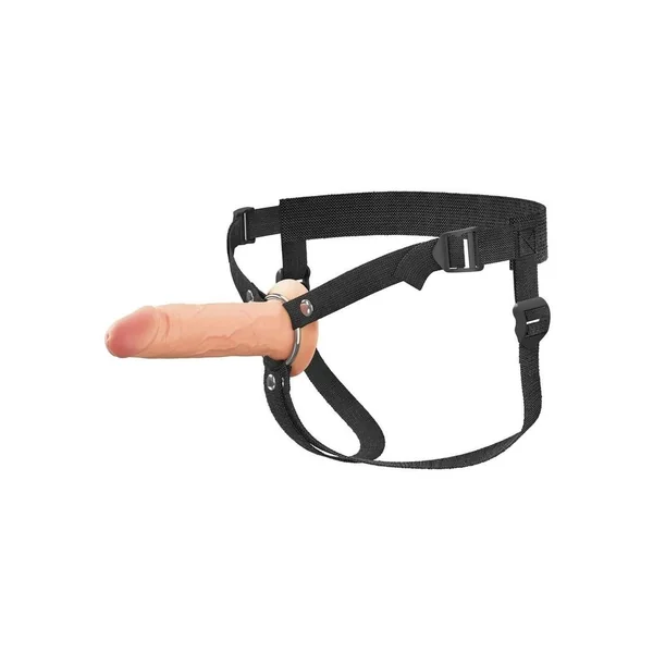 Fantasy X-Tensions Elite Hollow Silicone Strap-On 6 in. Light