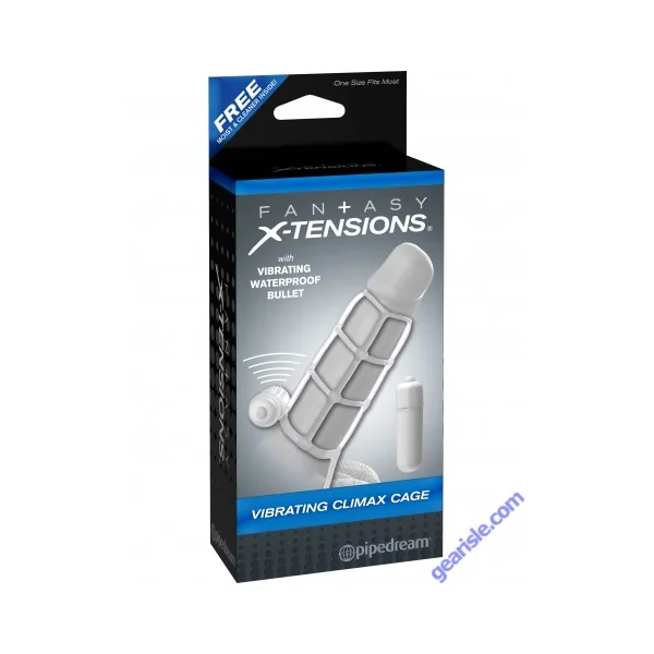 Fantasy X-tensions Vibrating Climax Cage Waterproof Bullet Toy