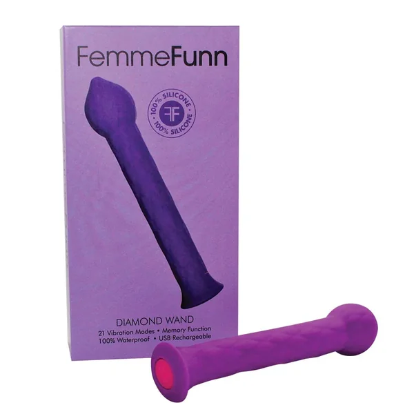 Femme Funn Diamond Wand – Purple