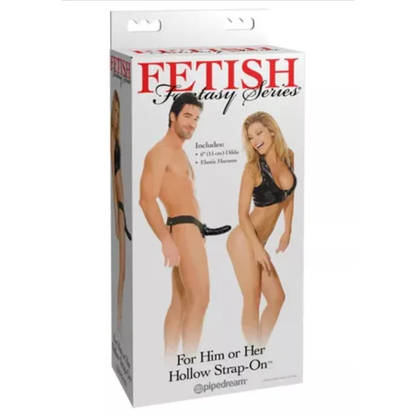 Fetish Fantasy Hollow Strap-On (Black)