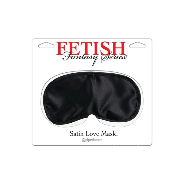 Fetish Fantasy Satin Love Mask Black